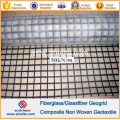 Geotextile composite en géogrille en fibre de verre similaire à Glasstexp50